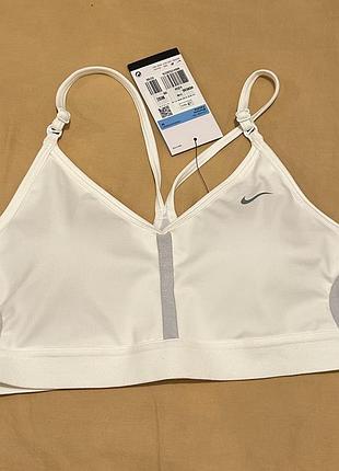 Новий спортивний жiночий топ nike dri-fit (cz4456-100)