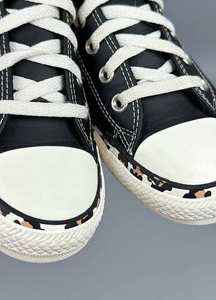 Кеди кросівки converse chuck taylor all star конверс леопард кеды5 фото