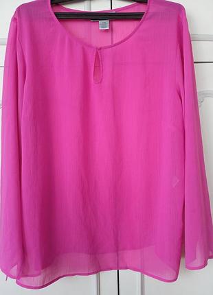 Блуза.
цвет фуксия.