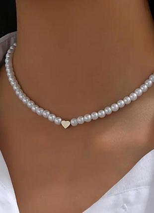 Ожерелье искусственный жемчуг