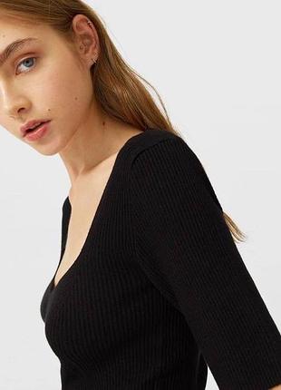 Топ трикотажний stradivarius