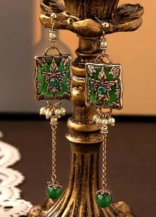 Сережки 12см 2