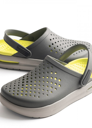 Crocs сабо крокс inmotion clog grey light green