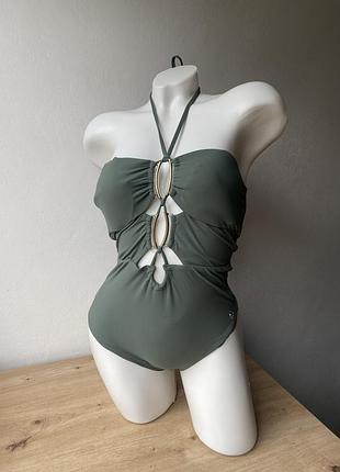 Суцільний купальник f&f