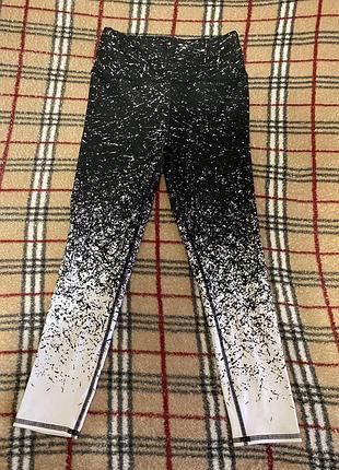 Athleta колготки flurry ombre с высокой талией