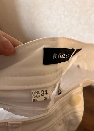 Белые джинсы robell modell mimi white jeans xs