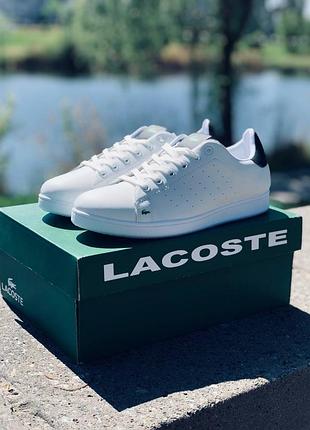 Мужские кроссовки Watch lacoste/ летние белые кроссовки лакоста5 фото