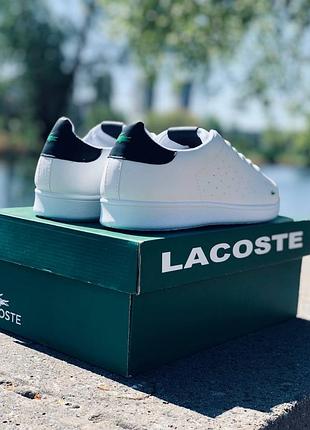 Мужские кроссовки Watch lacoste/ летние белые кроссовки лакоста4 фото