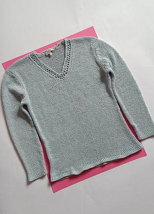 Модний светр крупна в'язка joy 42(xl).
  🩷 акція 1+1=3 🩷