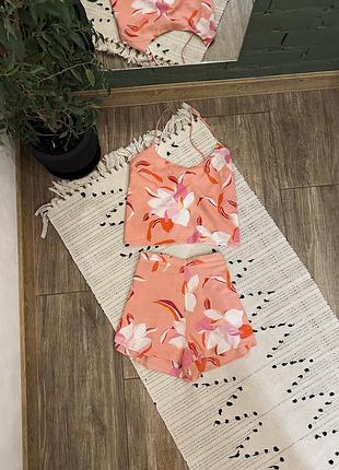 Піжамка з натуральної тканини primark🌿