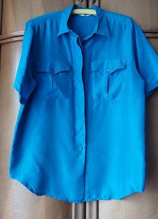 Шовкова рубашка christie & jill