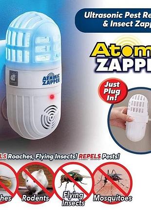 Ультразвуковой отпугиватель вредителей и летающих насекомых – atomic zapper