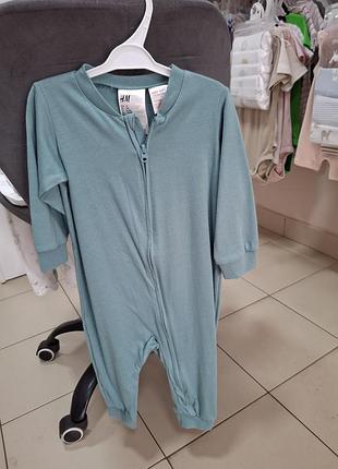Ромперы для мальчиков с открытыми ножками 74, 92, h&m
