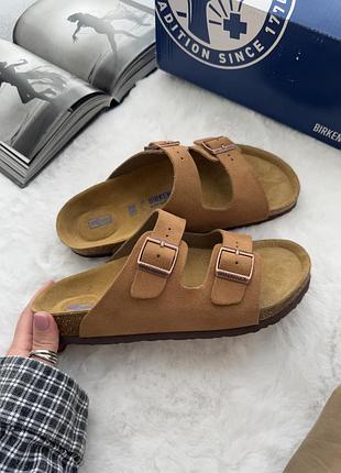 Шльопанці birkenstock arizona coffe