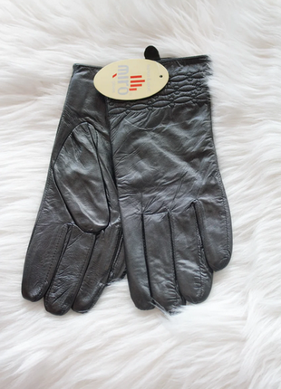Перчатки.женские качественные перчатки из натуральной кожи "miro" размер 6.5-72 фото
