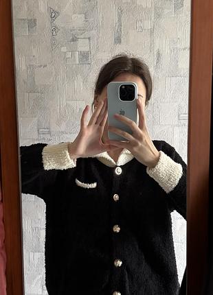 Кардиган плюшевий