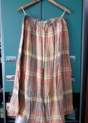 Юбка bianca лен вискоза