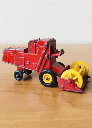 Колекційна машинка комбайн matchbox lesney no 65 claas combine harvester, вінтажна металева машинка