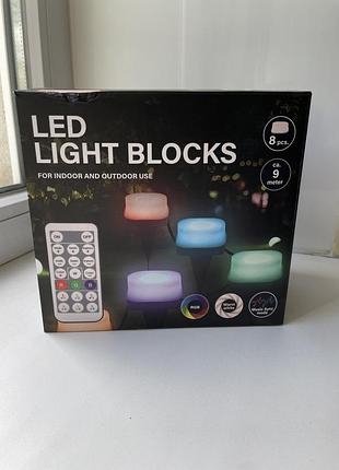 Світлодіодна гірлянда кольоромузична rgb 9 м