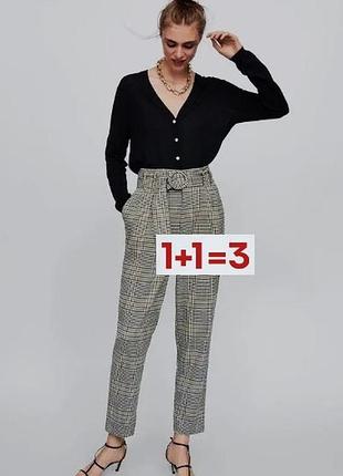 1+1=3 🎁брюки в клетку от бренда carolina belle montreal