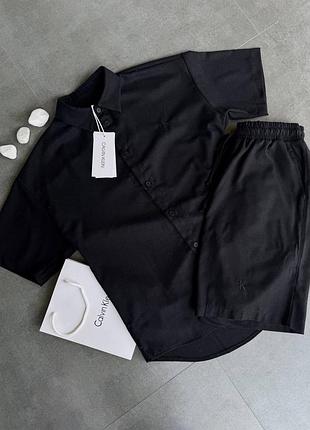 Чоловічий лляний комплект calvin klein