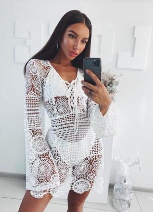 Black friday 🔥 біла мереживна накидка 🤍