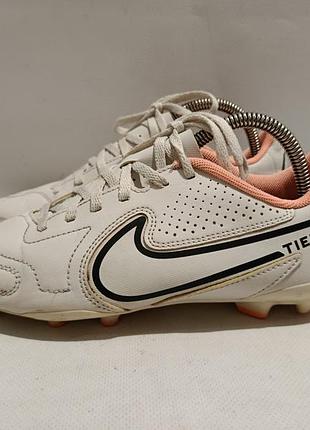 Бутси nike tiempo legend 9 club fg/mg розмір 38