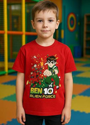 Футболка из коттона на мальчика