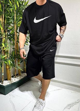 Стильная мужская футболка + шорты nike