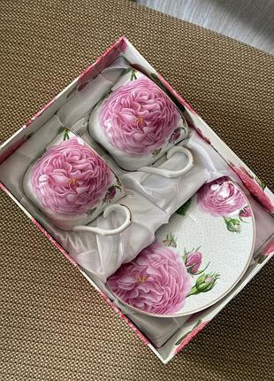 Сервіз чайний (набір 2 чашки і 2 блюдця)