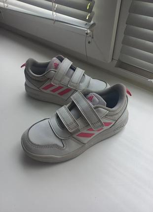 Кросівки для дівчинки adidas original, 31 розмір, спортивні білі