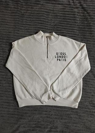 Свитшот женский укороченный