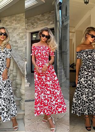 Женское платье 
размерный ряд s,m,l,xl
цвета: белый, красный и черный