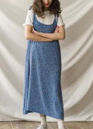 Італійський сарафан в квітковий принт