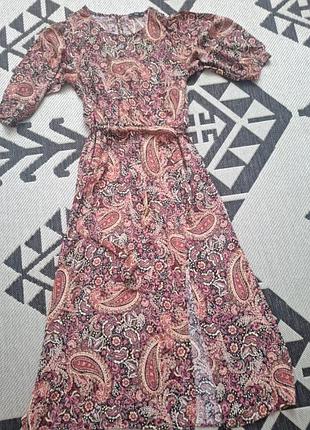 Платье длинное