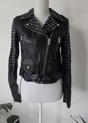 Кружевная куртка косуха