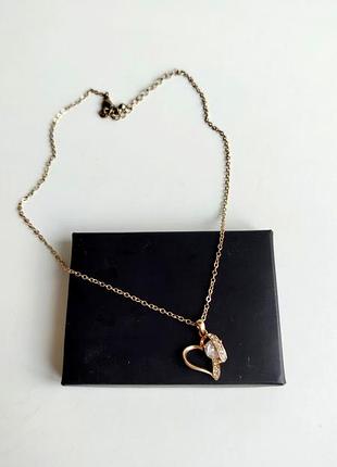 Кулон подвеска украшение бижутерия цепочка эйвон avon сердце