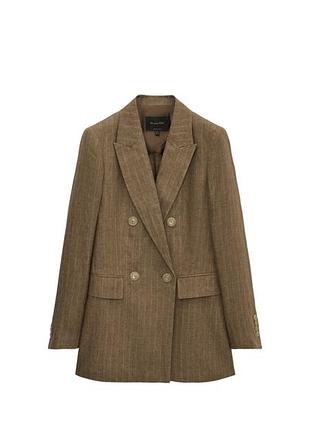 Костюм лен massimo dutti