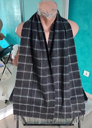 Шарф yves gerard, шерсть мериноса, кашемір