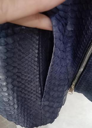 Куртка из кожи питона 3