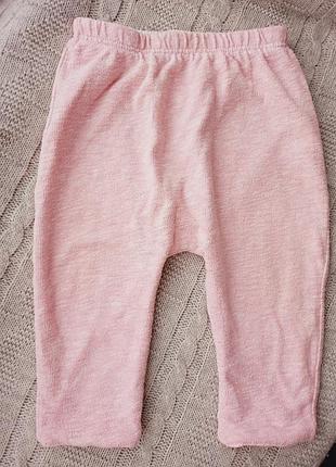 Брюки для девочки на 3-9 м.