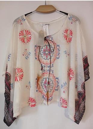 Женская летняя накидка пончо, бренда tally weijl, one size
нова