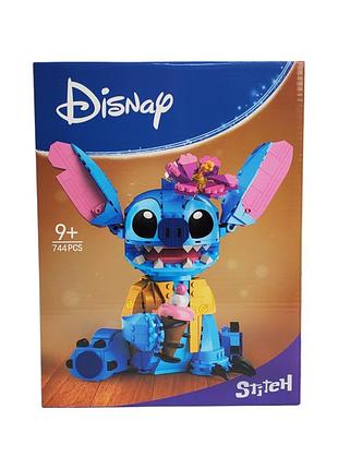 Стич конструктор цена, 3d набор 744 детали для детей и фанатов stitch