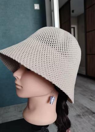Панама вязаная