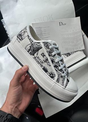 Кросівки walk-n platform white black premium