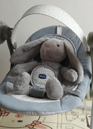 Гойдалка - шезлонг chicco relax and play 2 in 1