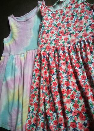Платье детские на девочку h&amp;m 4-6 года 110/116 f&amp;f organic 6-7 лет 122 платье для девочки набор