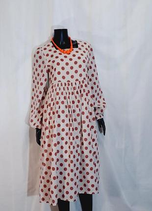 Дизайнерское платье горох zacro #98
