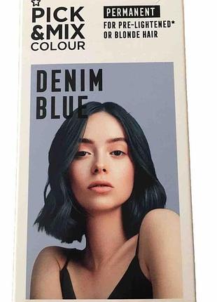 Перманентна фарба для волосся superdrug denim blue для світлого та попередньо освітленого волосся