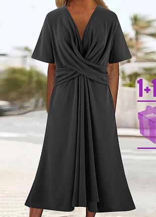 🥰 базова міді сукня xl